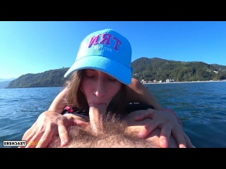 invited her to swim, but she decided to have sex